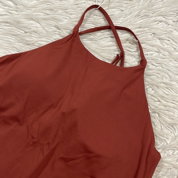 NWT Halara Everyday 2-in-1 Activity Dress-Perfection in Auburn Red - Picture 9 of 11